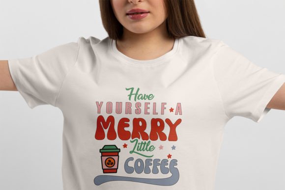 Christmas Coffee Quote Sublimation 5 for Print Templates and Graphics