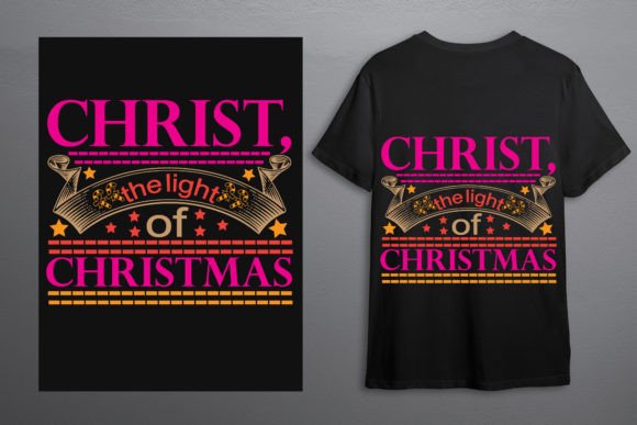 Christmas Sing Svg - Christ, the Light for T-Shirt Designs