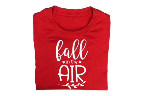 Fall in the Air_Quote Vector Graphics Design for Print Templates