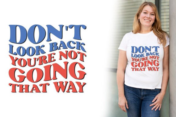 Inspirational Quotes Retro Design SVG 5 for Print Templates and Graphics