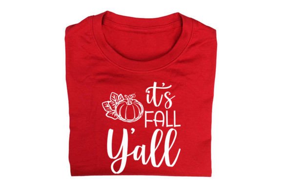 It s Fall Y all_Quote Vector Graphics Design for Print Templates