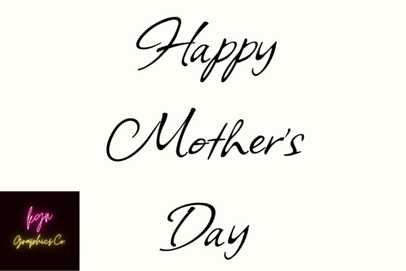 Mother’s Day SVG File for Print Templates and Graphics