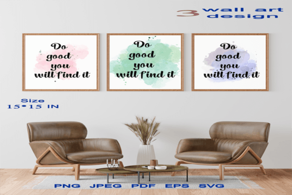 Quote Wall Art: A Versatile Graphic Design Asset for Print Templates